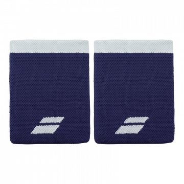 Babolat Logo Jumbo Wristband 2x Illusion Blue